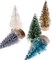 60 Pcs Mini Christmas Tree Bottle Brush (60pcs-1.77inch)